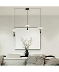 Lustră LED Negru – Zambelis 23202