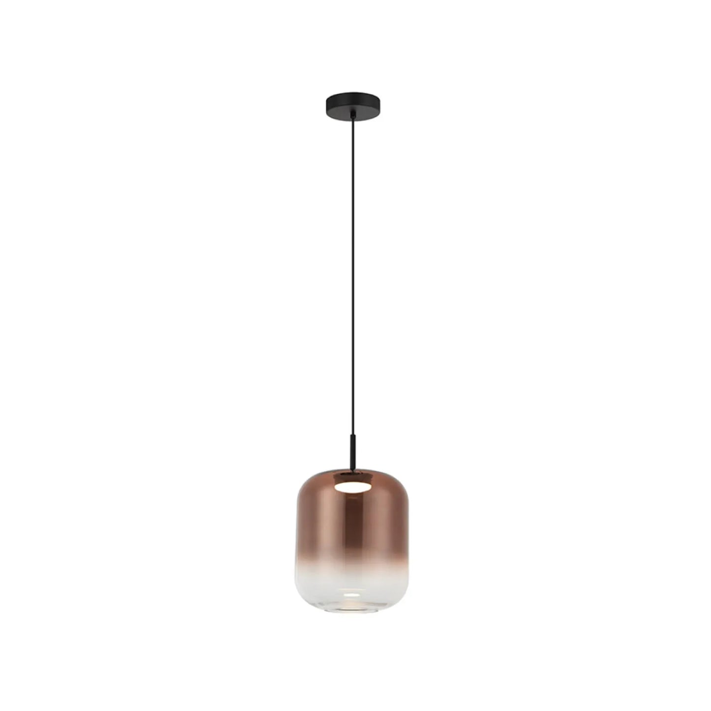 Pendul LED Negru – Zambelis 23216