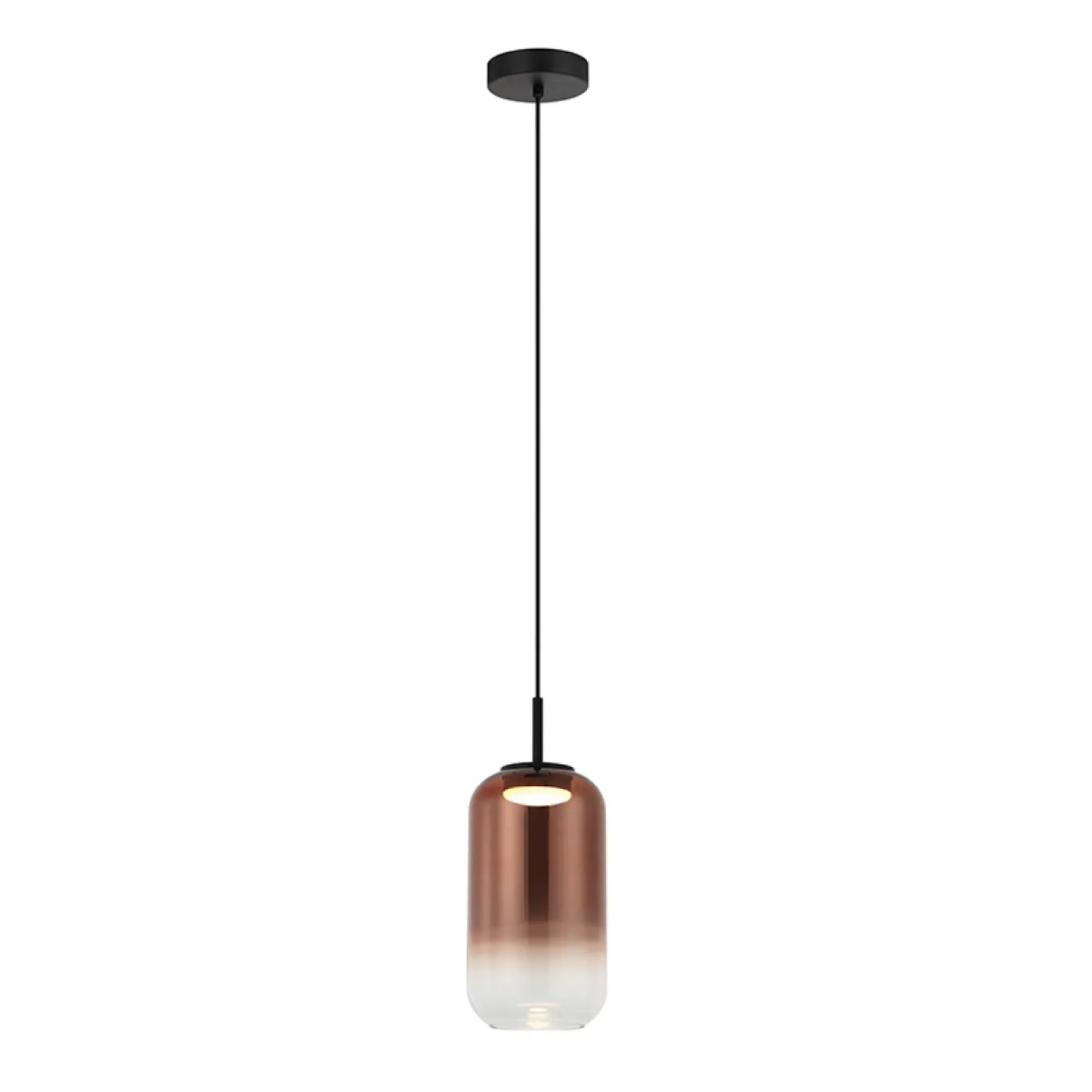 Pendul LED Negru – Zambelis 23219
