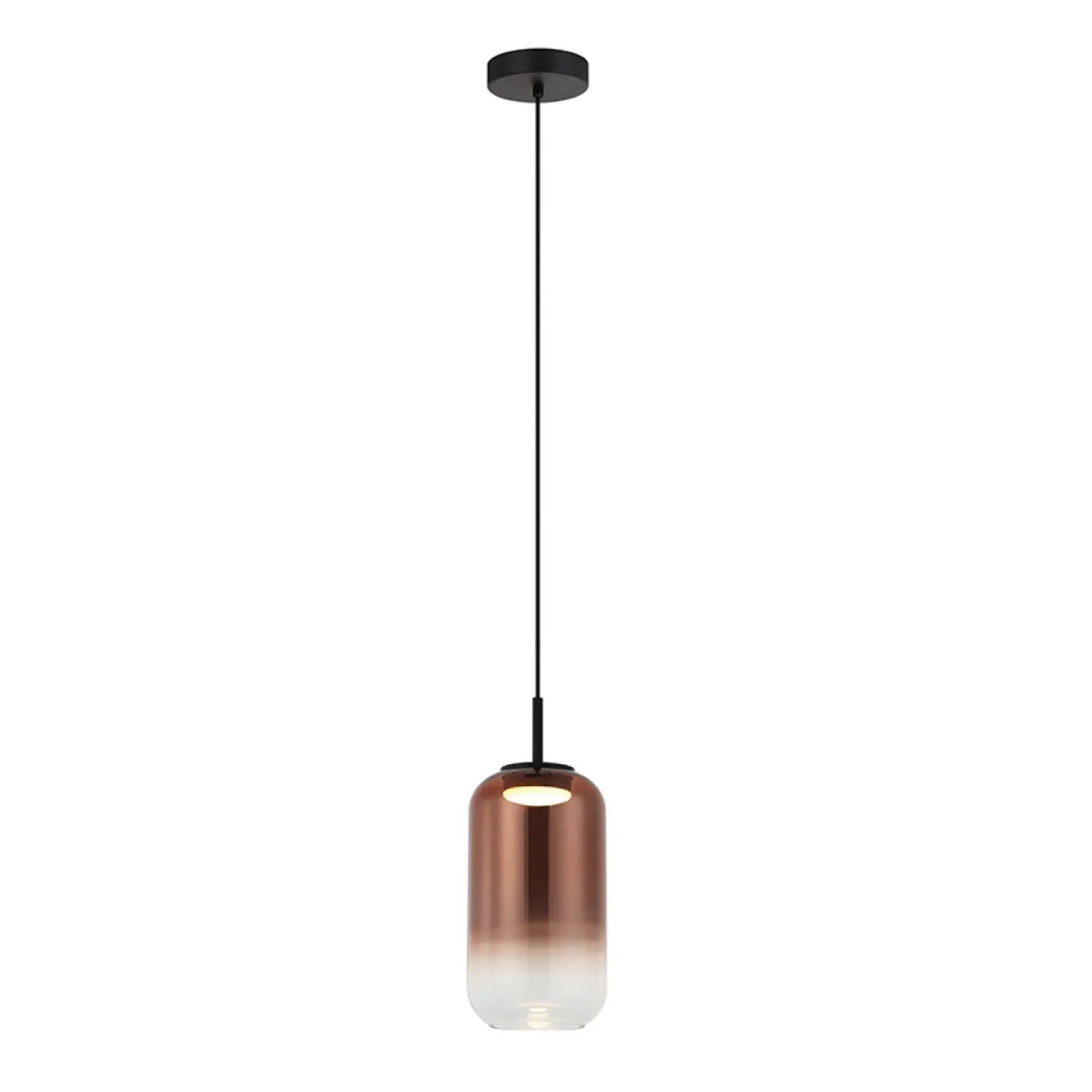 Pendul LED Negru – Zambelis 23219