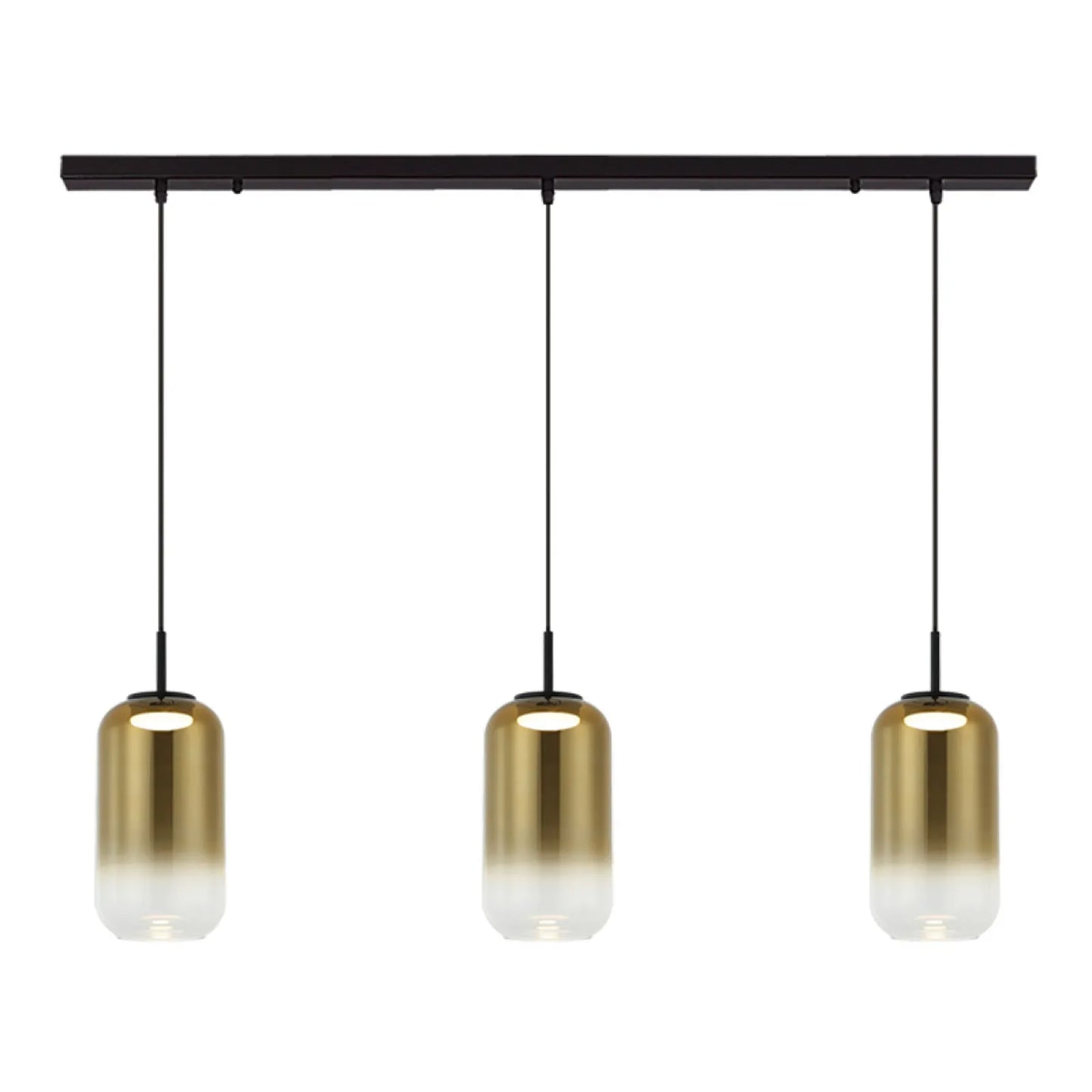 Pendul LED Auriu - Negru – Zambelis 23232