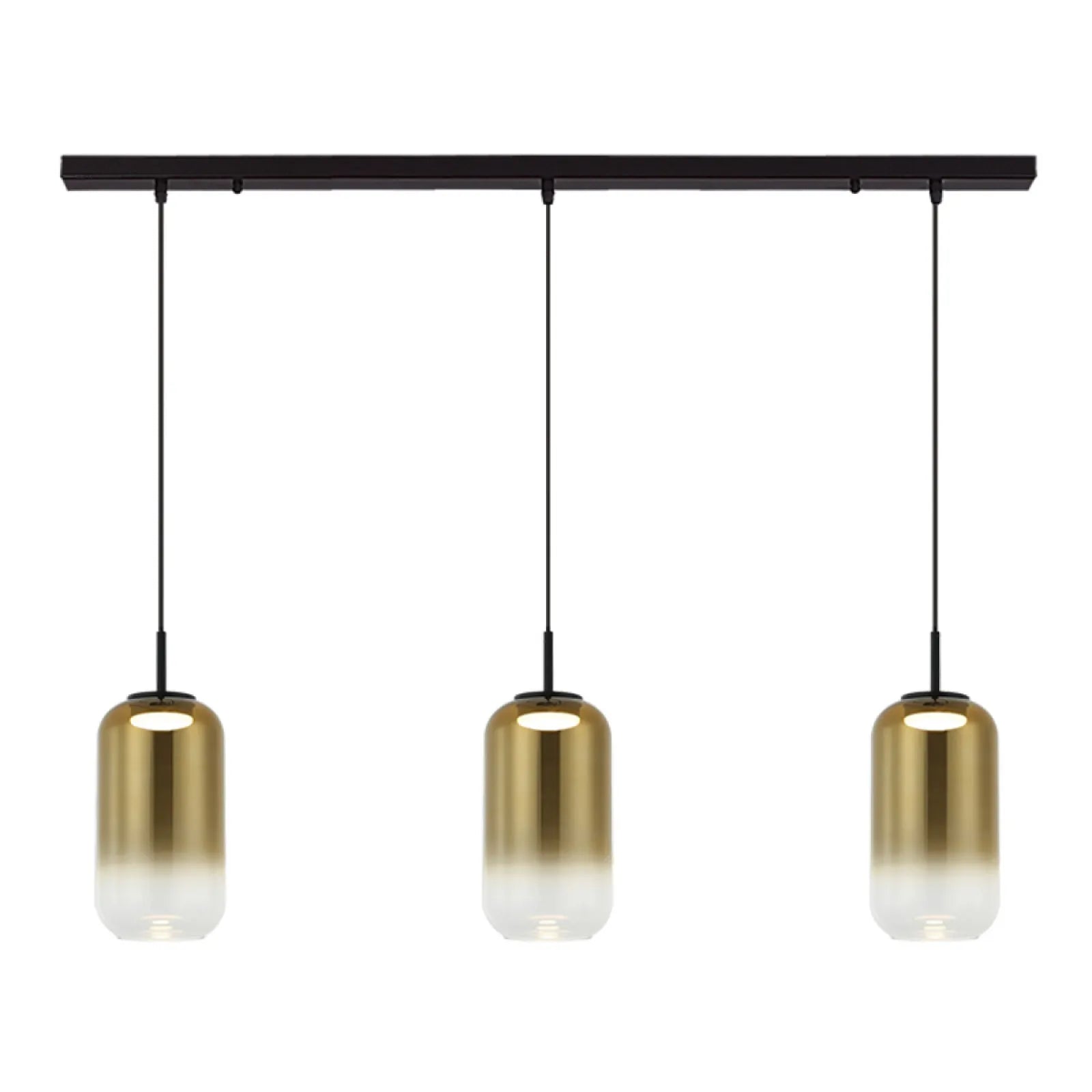 Pendul LED Auriu - Negru – Zambelis 23232