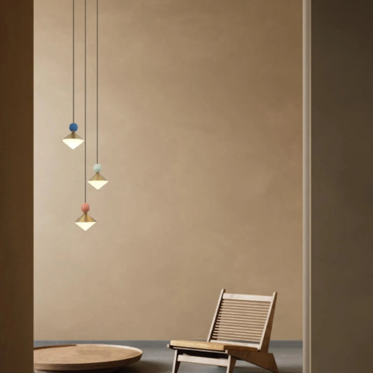 Lustră LED Albastru – Zambelis 25101