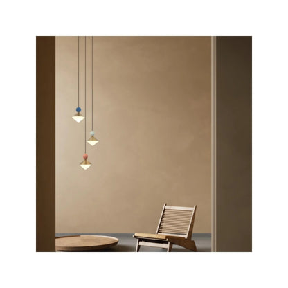 Lustră LED Albastru – Zambelis 25101