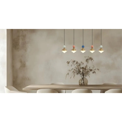 Lustră LED Albastru – Zambelis 25103