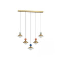Lustră LED Albastru – Zambelis 25103