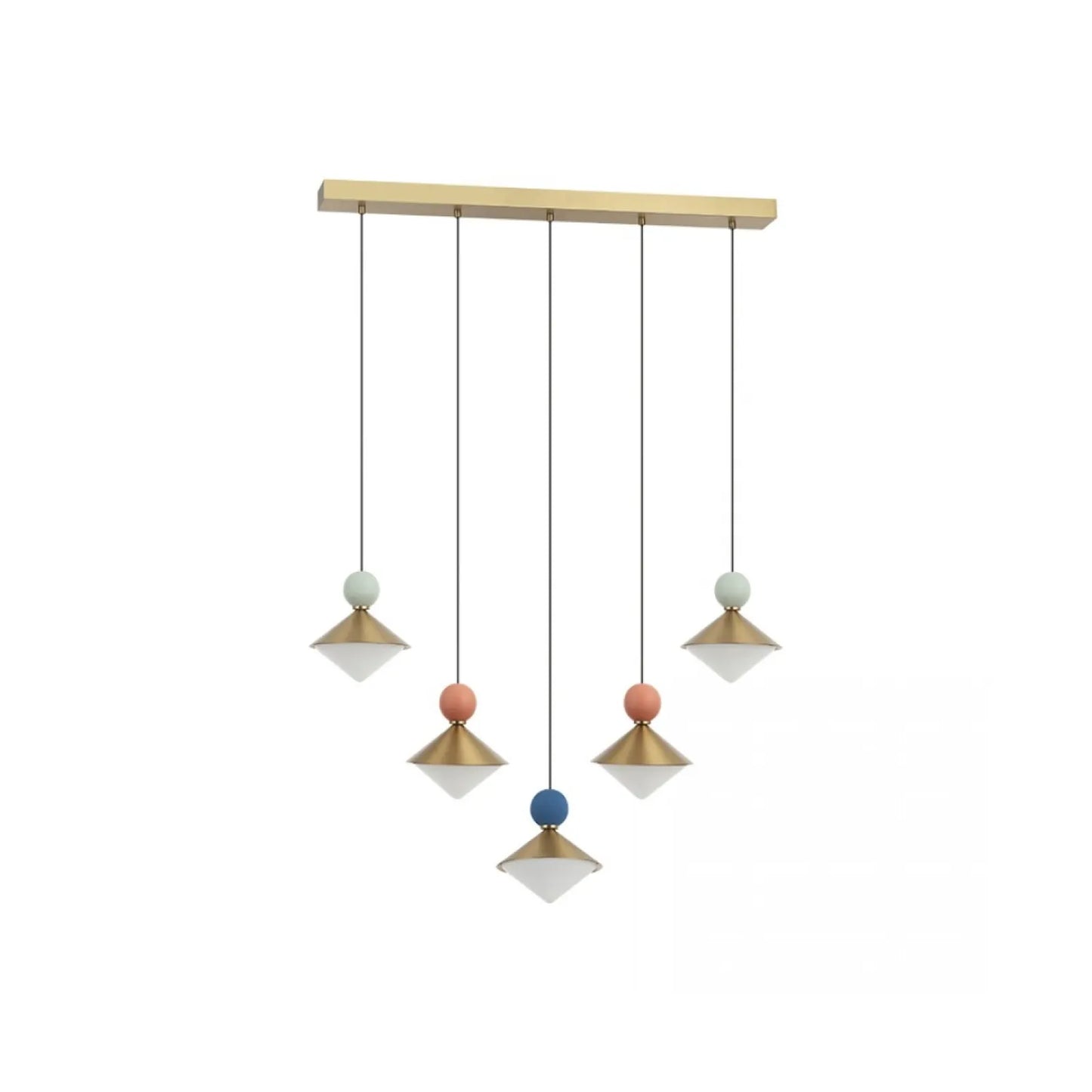 Lustră LED Albastru – Zambelis 25103