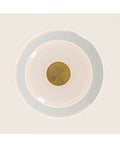 Pendul LED Sticlă Transparentă - Alamă – Zambelis 25141