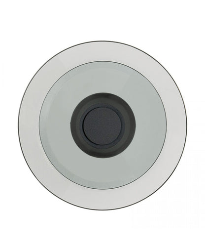 Aplică perete LED Negru Sablat - Sticlă Fumurie – Zambelis 25144
