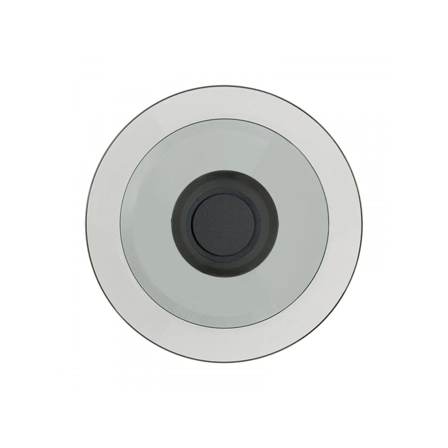 Aplică perete LED Negru Sablat - Sticlă Fumurie – Zambelis 25144