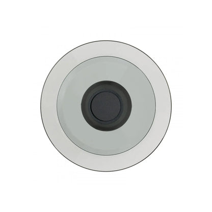 Aplică perete LED Negru Sablat - Sticlă Fumurie – Zambelis 25144