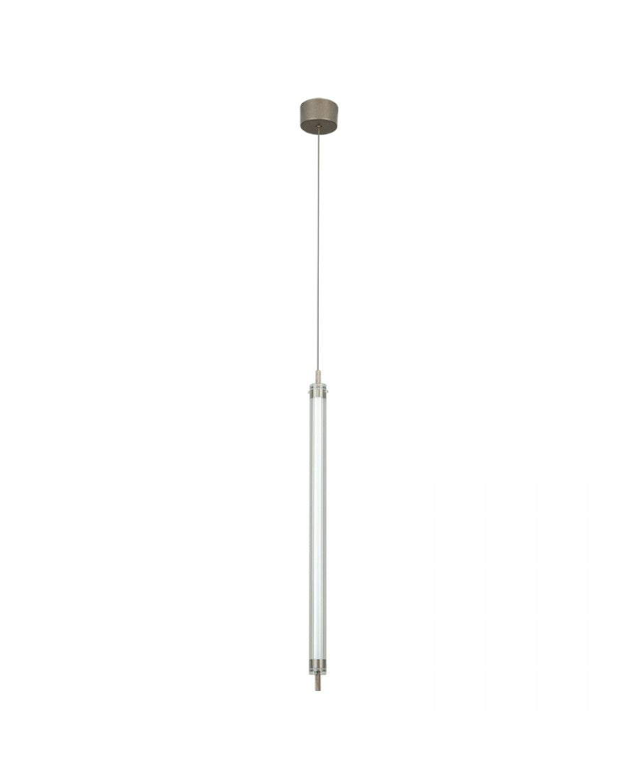 Pendul LED Cafeniu Periat – Zambelis 25169