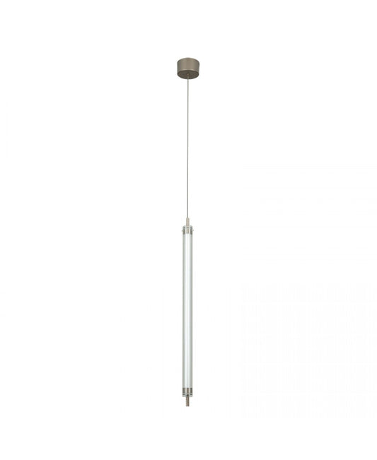 Pendul LED Cafeniu Periat – Zambelis 25169