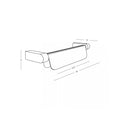 Aplică perete LED Auriu – Zambelis 25192