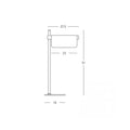 Lampă masă LED Auriu – Zambelis 25193
