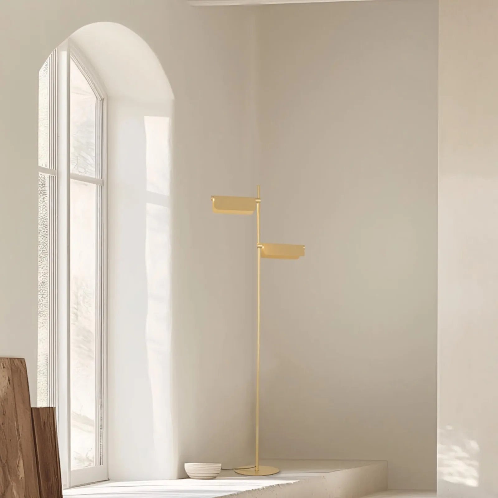 Lampadar LED Auriu – Zambelis 25194