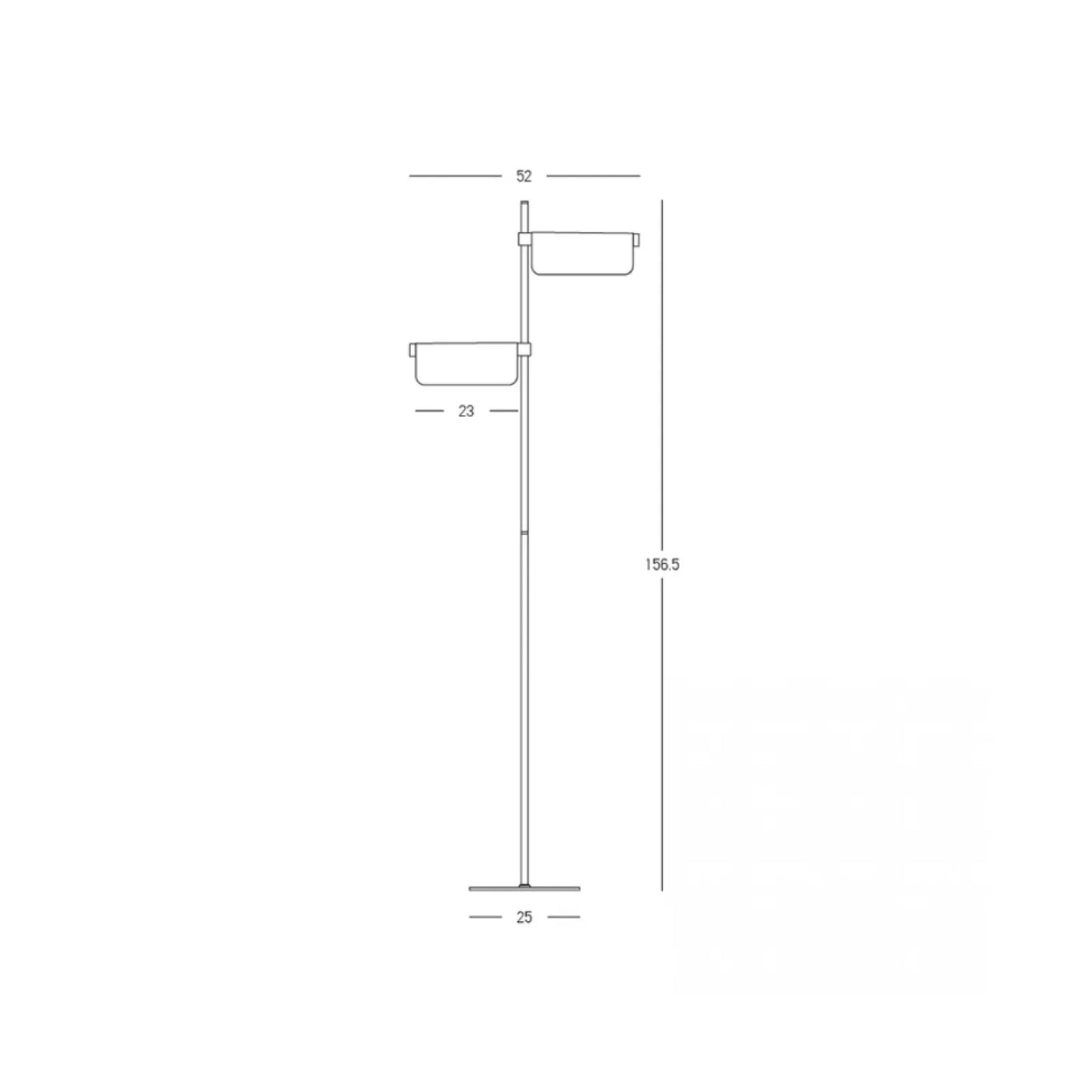 Lampadar LED Auriu – Zambelis 25194