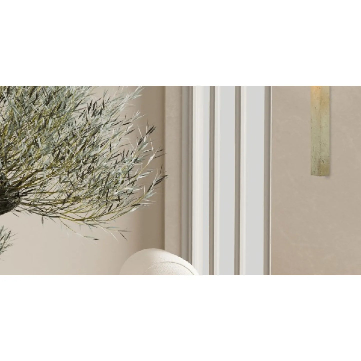 Aplică perete Piatră Naturală – Zambelis 25315