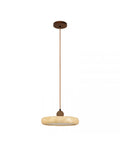 Pendul LED Piatră Naturală - Maro – Zambelis 25419