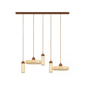Lustră LED Piatră Naturală - Maro – Zambelis 25451