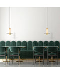 Pendul LED Alamă – Zambelis 2549