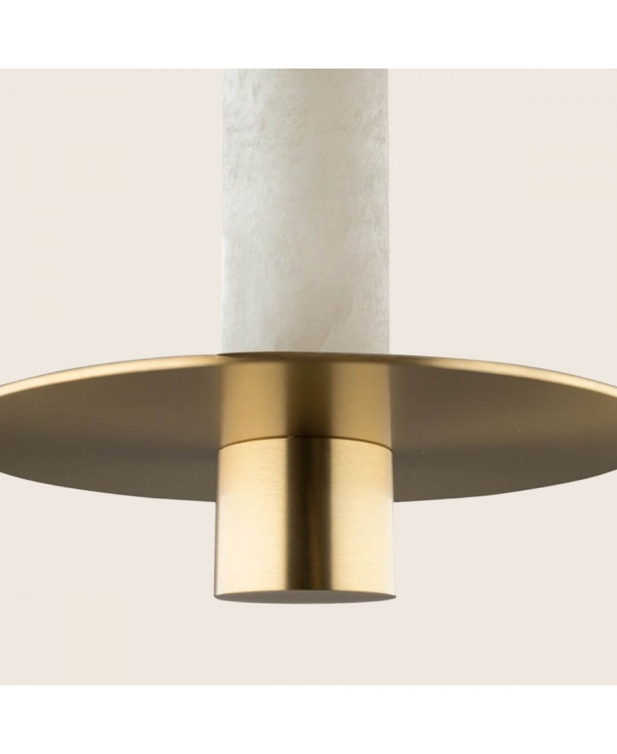 Pendul LED Alamă – Zambelis 2549