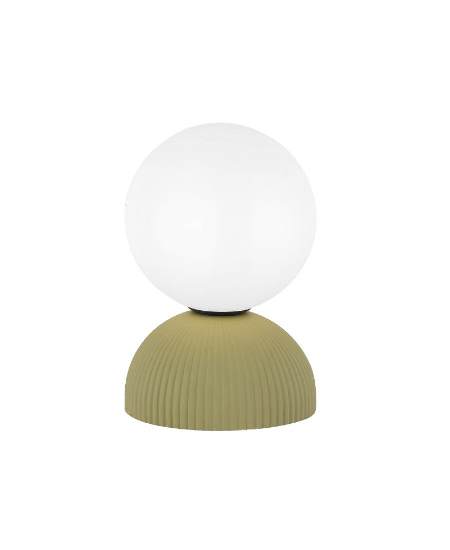 Lampă masă Negru - Verde – Zambelis 2589