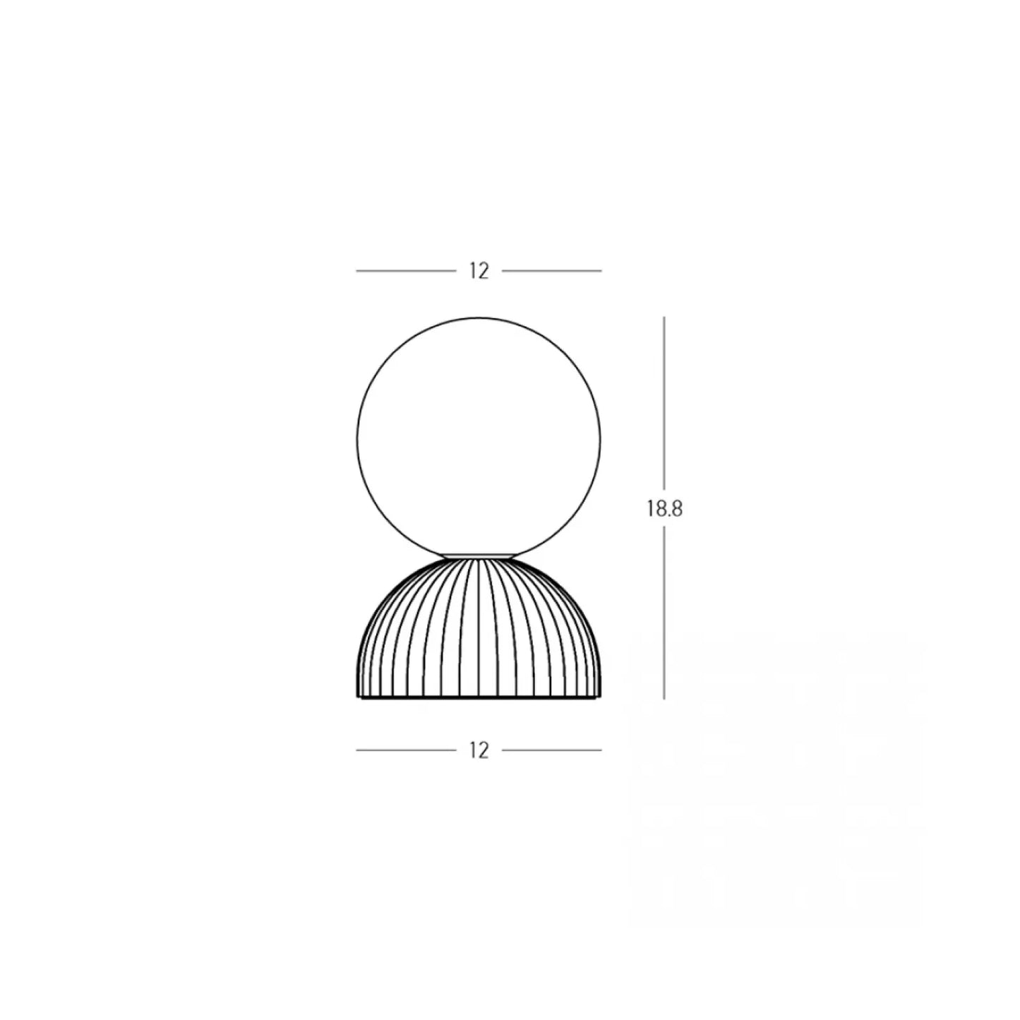 Lampă masă Negru - Verde – Zambelis 2589