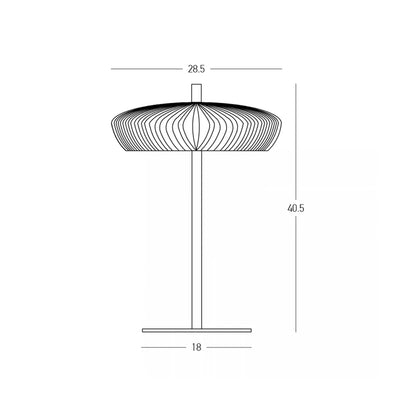 Lampă masă Negru Sablat – Zambelis 2593