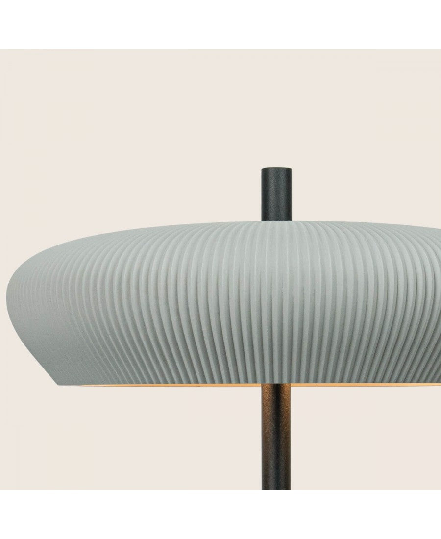 Lampă masă Negru Sablat - Gri – Zambelis 2594
