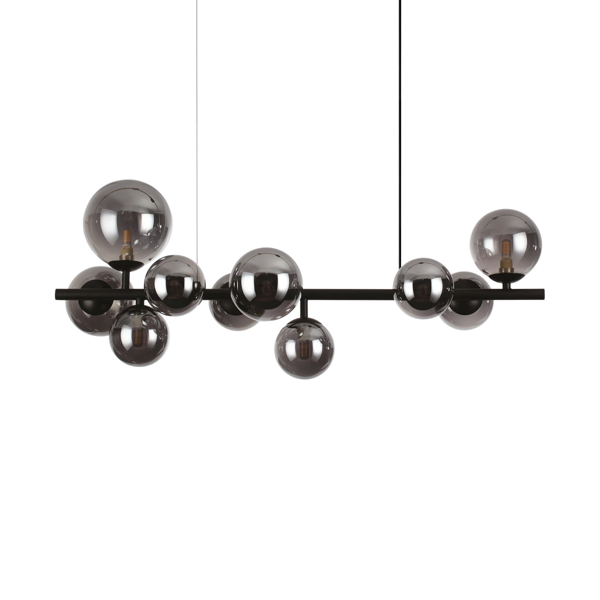 Suspensie PERLAGE – orizontală, glob din sticlă - 271408