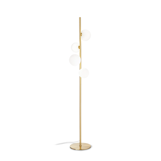 Lampadar PERLAGE – auriu, bile din sticlă - 277967