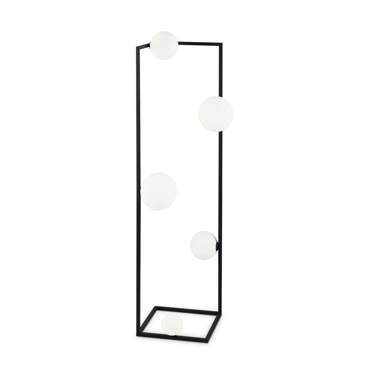 Lampadar ANGOLO – accente art deco, finisaj auriu - 284309