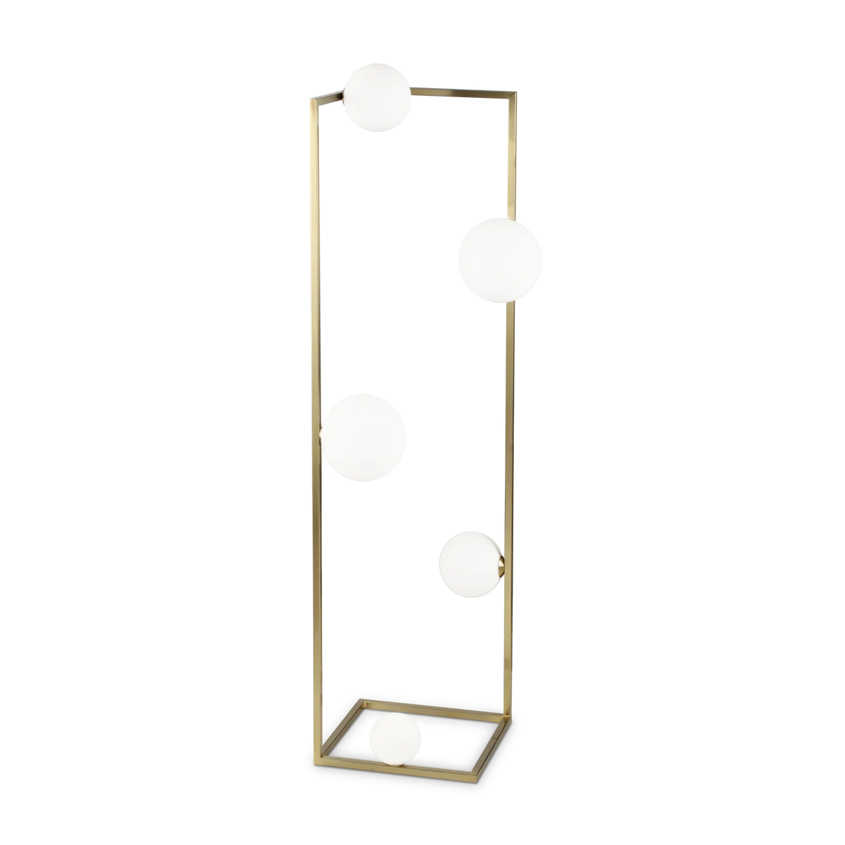 Lampadar ANGOLO – accente art deco, finisaj auriu - 284354