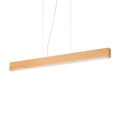 Suspensie CRAFT – lemn liniar, LED integrat - 284460