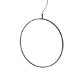 Suspensie CIRCUS – inel negru, LED integrat - 291376