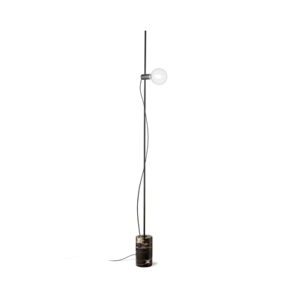 Lampadar EVA – bază efect marmură, stil vintage - 295213