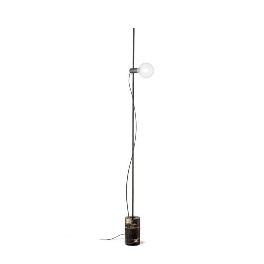 Lampadar EVA – bază efect marmură, stil vintage - 295213