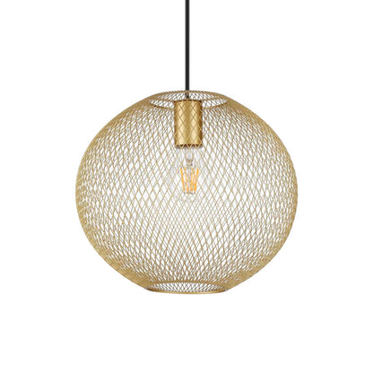 Suspensie NET – colivie metalică, stil industrial