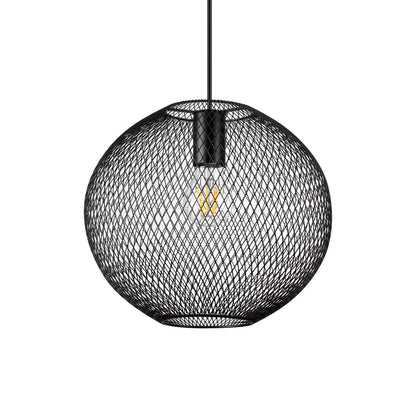 Suspensie NET – colivie metalică, stil industrial