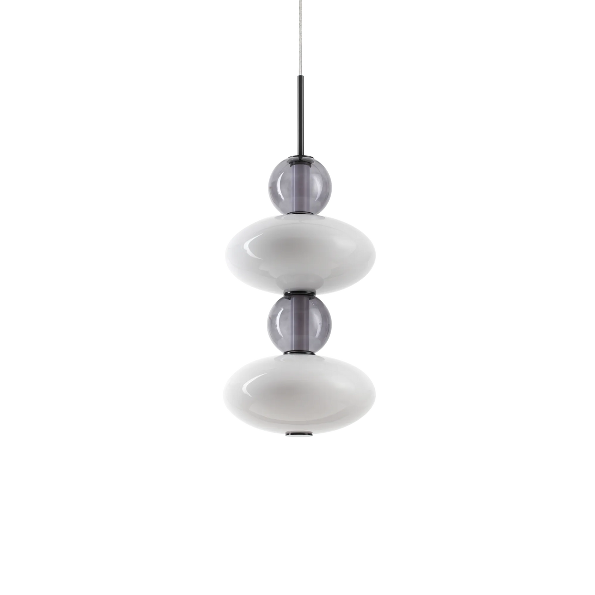 Suspensie LUMIERE – tub din sticlă suflată, LED integrat - 314167