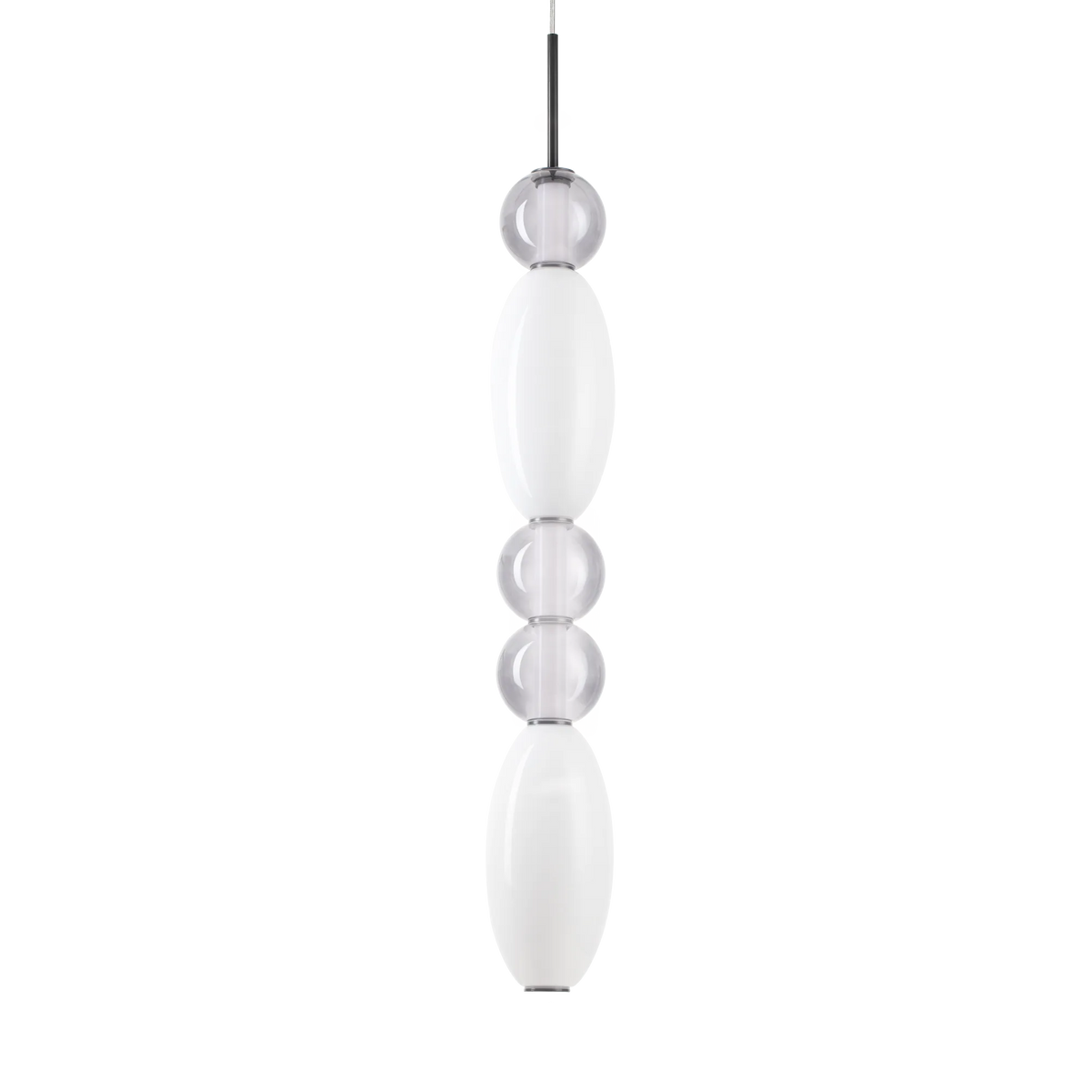 Suspensie LUMIERE – tub din sticlă suflată, LED integrat - 314174