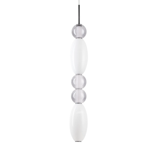 Suspensie LUMIERE – tub din sticlă suflată, LED integrat - 314174