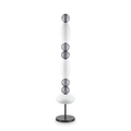 Lampadar LUMIERE – sticlă albă și fumurie, LED integrat - 314198