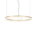 Suspensie CROWN – inel auriu, LED integrat - 314921