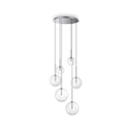 Suspensie EQUINOXE – sticlă transparentă, 65 cm - 317250