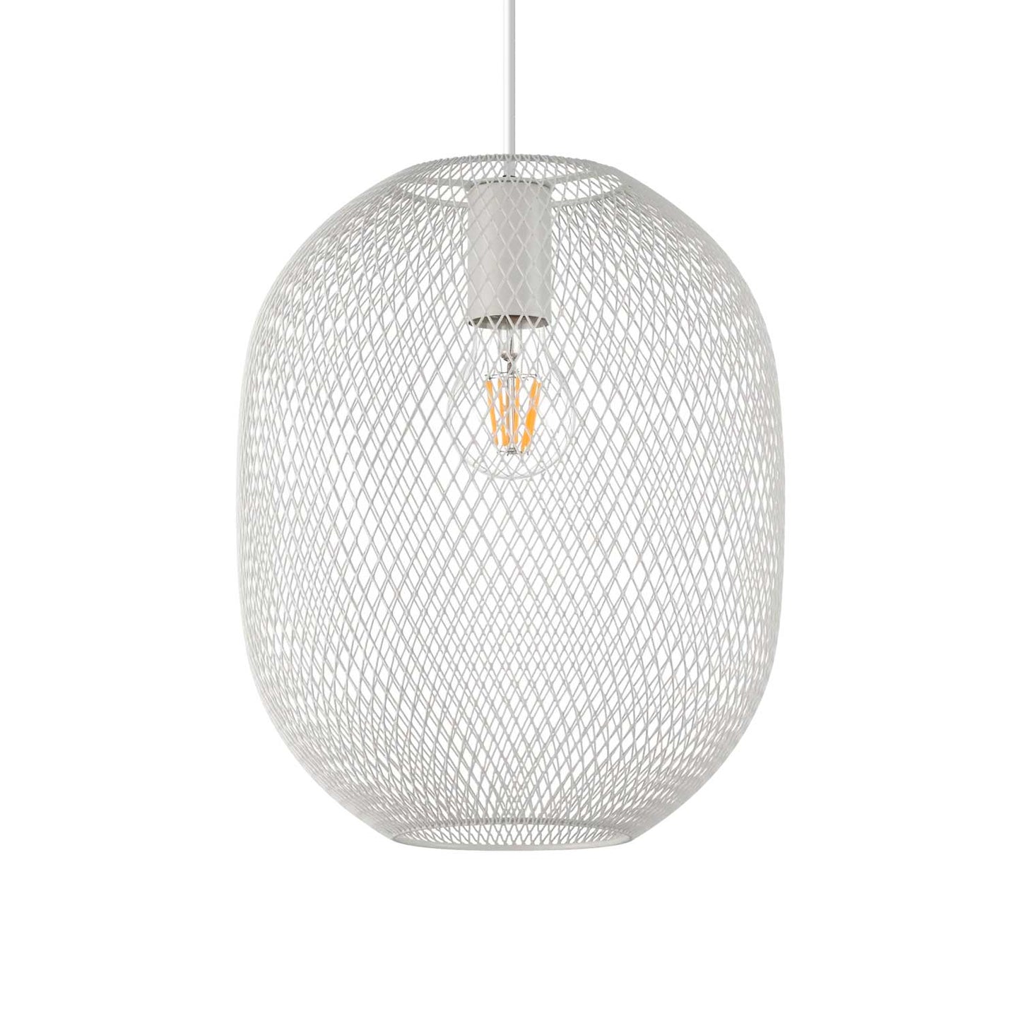 Suspensie NET – colivie metalică, stil industrial
