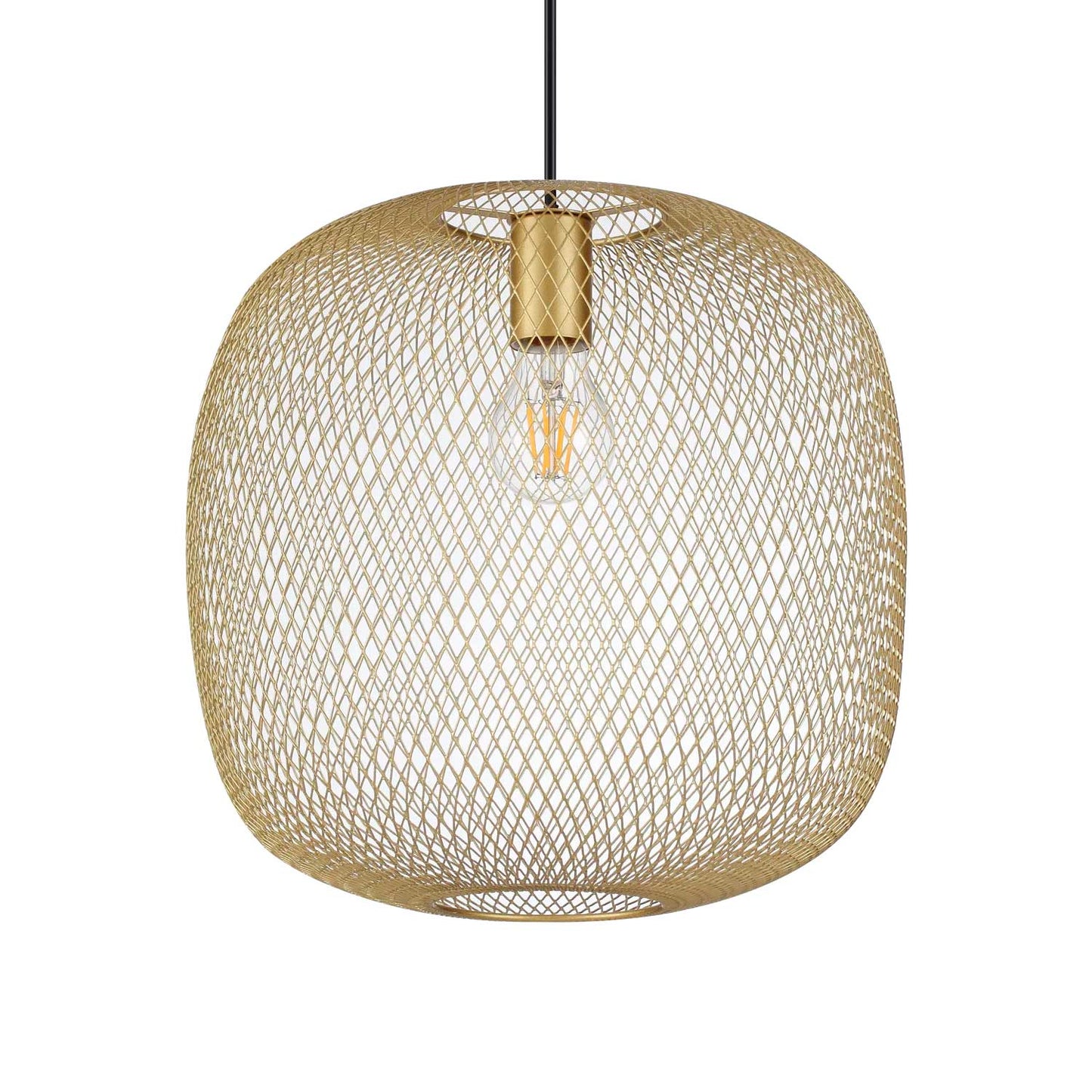 Suspensie NET – colivie metalică, stil industrial