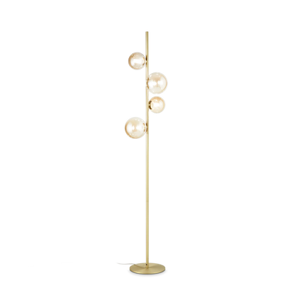 Lampadar PERLAGE – auriu, bile din sticlă - 317816