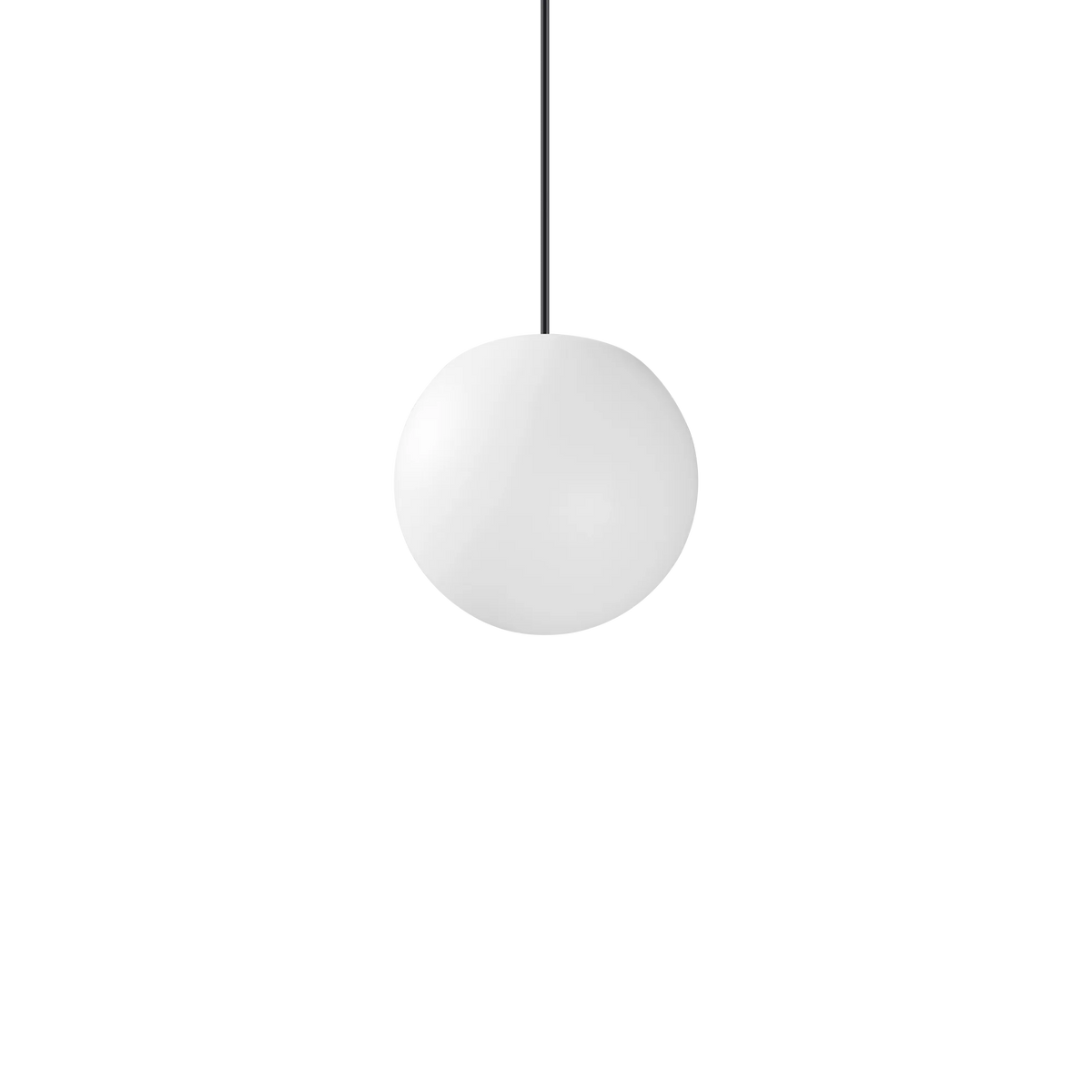 Suspensie SOLE – glob din ABS alb, exterior, IP44 - 318837